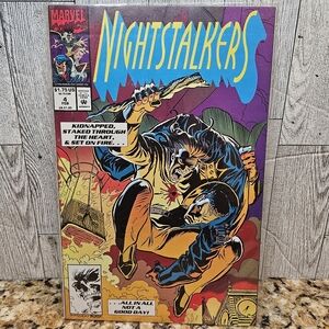 Nightstalkers #4 Marvel Comics Comic Book